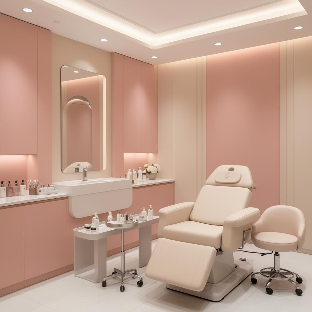 Premium beauty salon interior